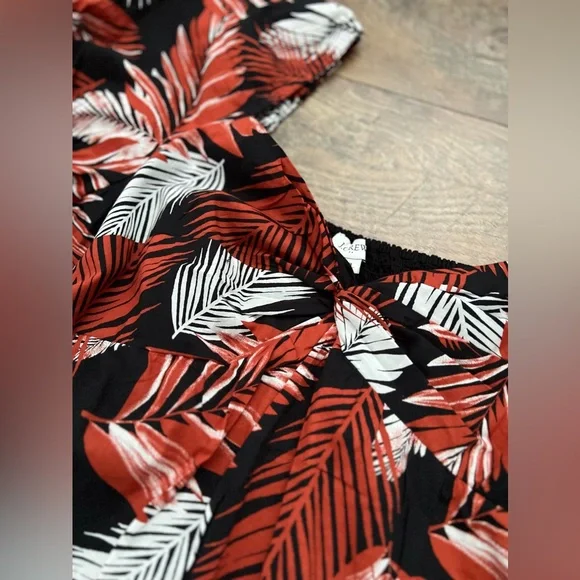 J.CREW FACTORY | Twist-front midi dress - Picture 10 of 11